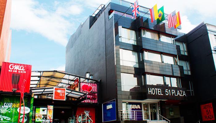 Hotel 51 Plaza Bogotá Dış mekan fotoğraf